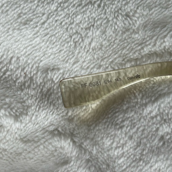 NWT-FENDI FF 0081 E1H Eyeglasses With Case & Authenticity card 52-20 / 140 - Picture 5 of 7